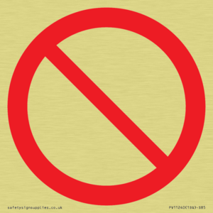 P001 Prohibition: General